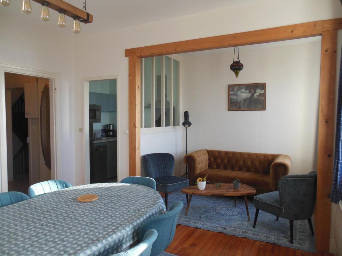 Duplex Face Plage Avec Terrasse, 3 Ch, 2 Sdb, Wifi, Menage Inclus - Fr-1-376-113 ブローニュ・シュル・メール エクステリア 写真